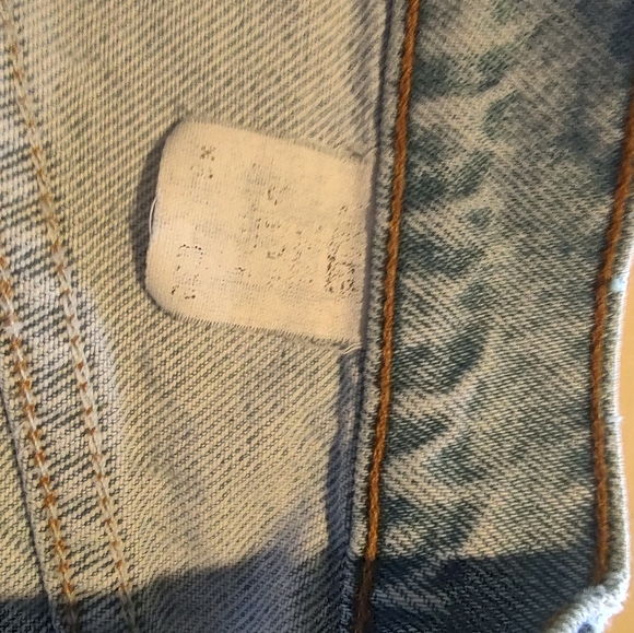 Vtg Orange Tab 550 Levi's Denim Jeans 33x32 Men's Relaxed Fit - Picture 7 of 16